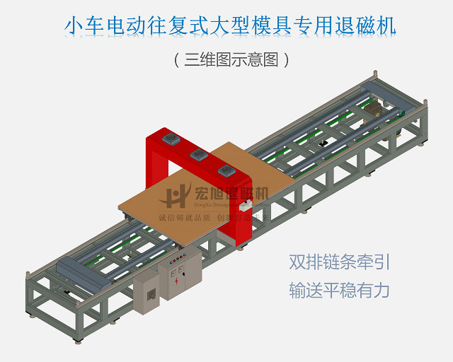 大型模具退磁机示意图